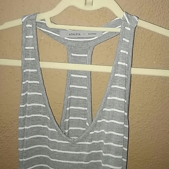 Athleta Heather Striped Dress - Picture 2 of 3